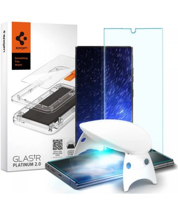 Spigen Glas.tR Platinum Samsung Galaxy S22 Ultra Screen Protector Screen Protectors