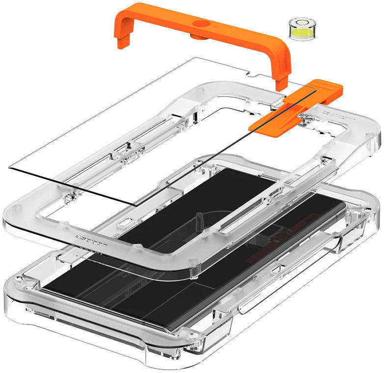 Spigen Glas.tR Platinum Samsung Galaxy S22 Ultra Screen Protector afbeelding 10