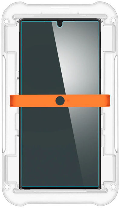 Spigen Glas.tR Platinum Samsung Galaxy S22 Ultra Screen Protector afbeelding 12