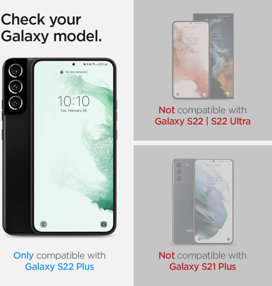 Spigen Neo Flex Samsung Galaxy S22 Plus Screen Protector (2-Pack) afbeelding 2