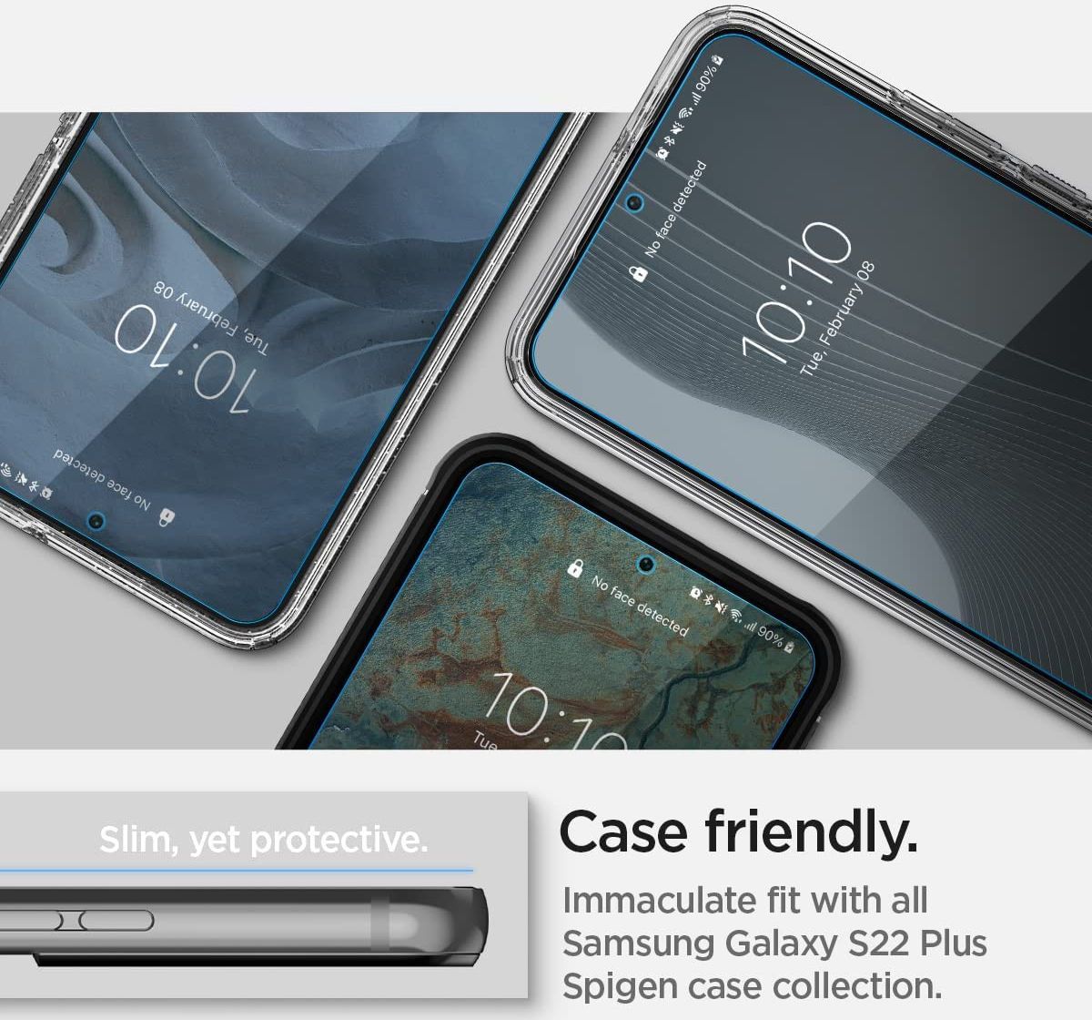 Spigen Neo Flex Samsung Galaxy S22 Plus Screen Protector (2-Pack) afbeelding 6