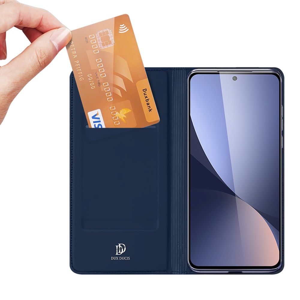 Dux Ducis Skin Pro Xiaomi 12 / 12X Hoesje Wallet Book Case Blauw afbeelding 1