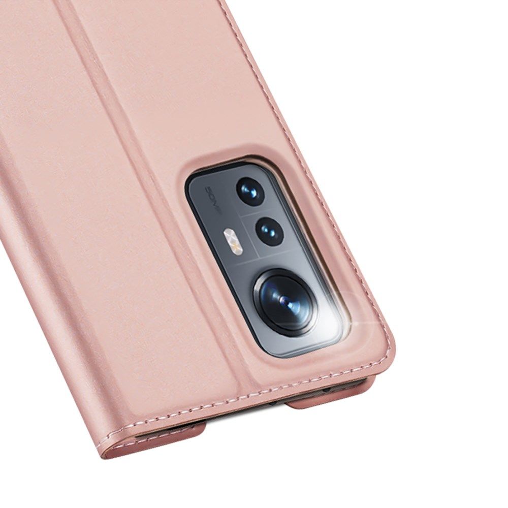 Dux Ducis Skin Pro Xiaomi 12 / 12X Hoesje Wallet Book Case Roze afbeelding 8