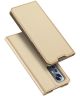 Dux Ducis Skin Pro Xiaomi 12 / 12X Hoesje Wallet Book Case Goud