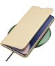 Dux Ducis Skin Pro Xiaomi 12 / 12X Hoesje Wallet Book Case Goud