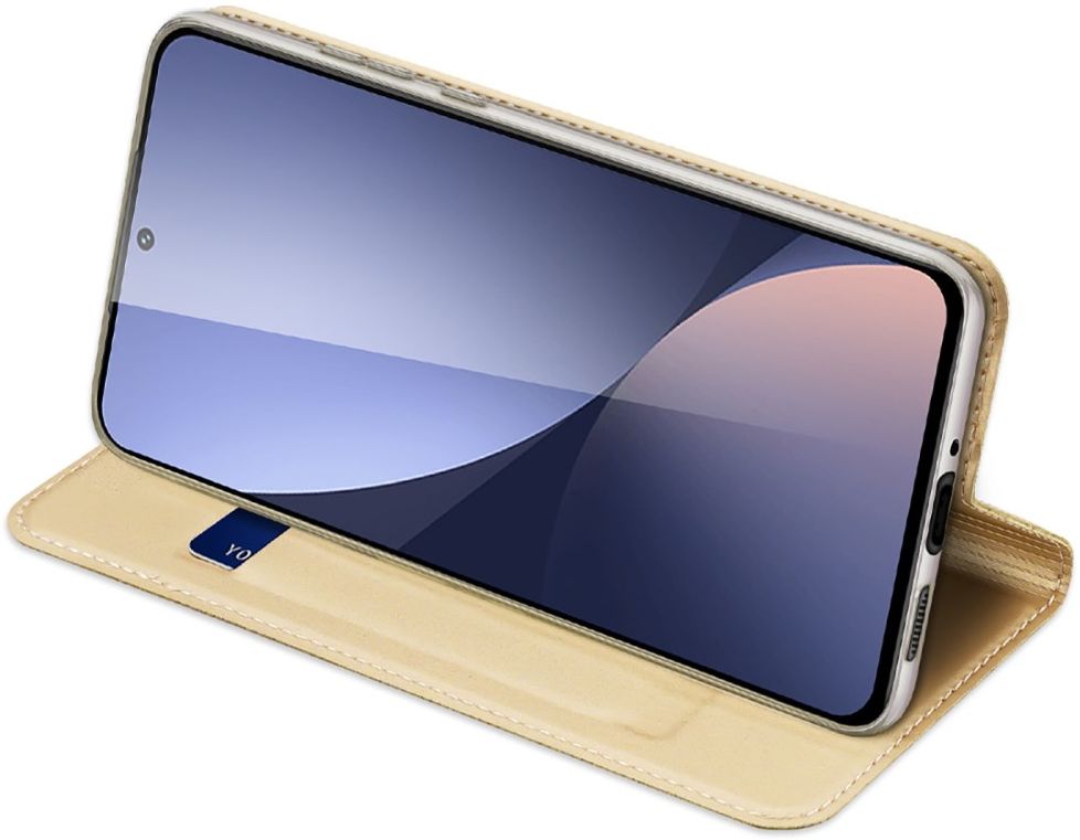 Dux Ducis Skin Pro Xiaomi 12 / 12X Hoesje Wallet Book Case Goud afbeelding 4