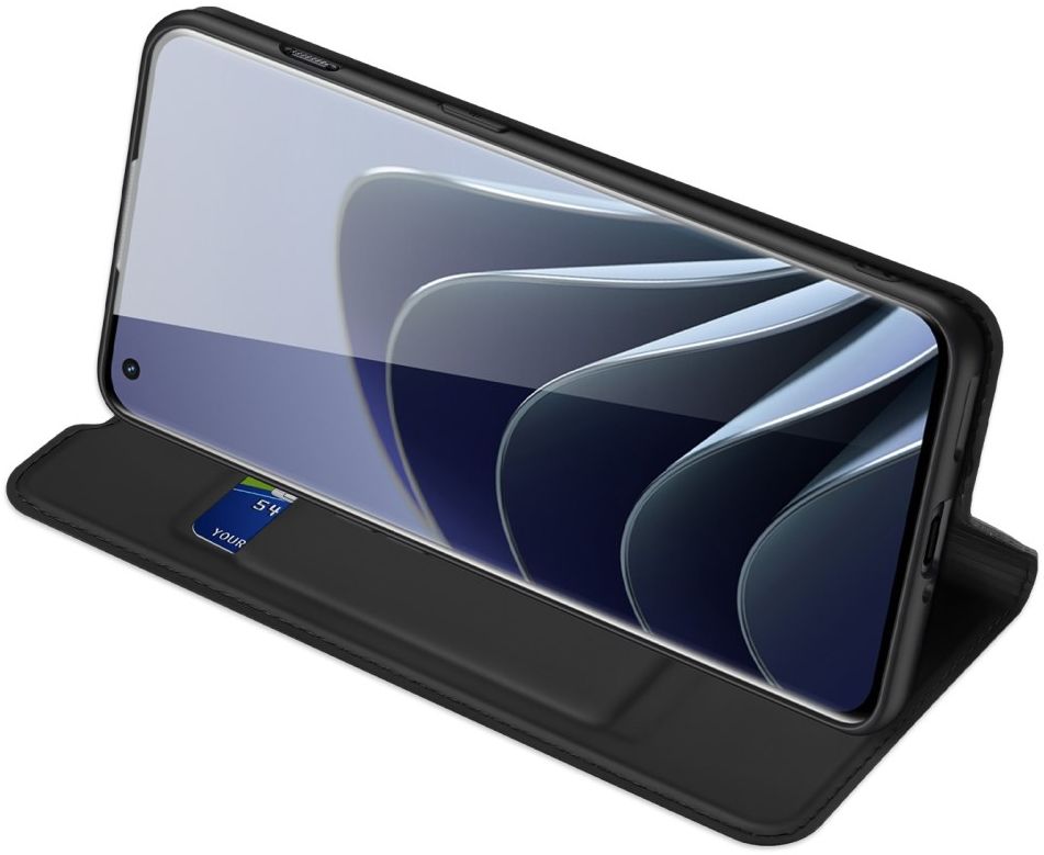 Dux Ducis Skin Pro OnePlus 10 Pro Hoesje Wallet Book Case Zwart afbeelding 6