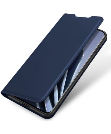 Dux Ducis Skin Pro OnePlus 10 Pro Hoesje Wallet Book Case Blauw Hoesjes