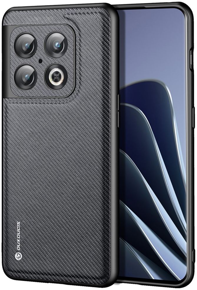 Dux Ducis Fino Series OnePlus 10 Pro Hoesje Back Cover Zwart afbeelding 1