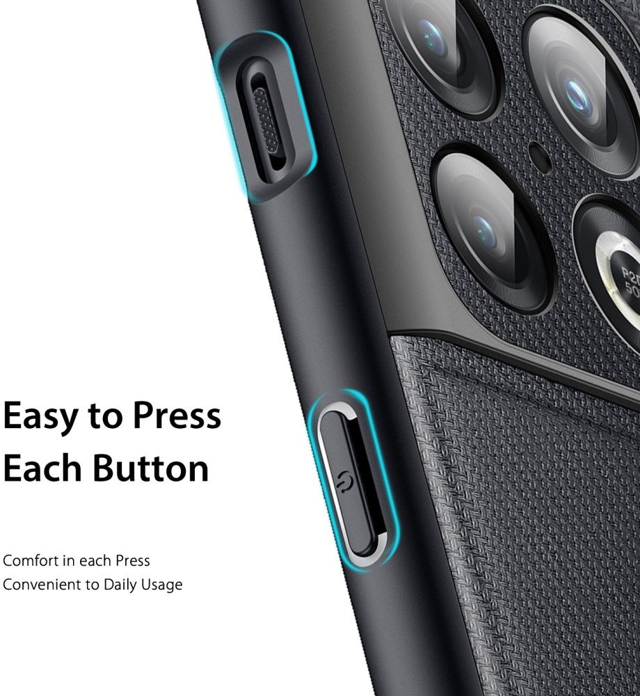 Dux Ducis Fino Series OnePlus 10 Pro Hoesje Back Cover Zwart afbeelding 6