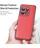 Dux Ducis Fino Series OnePlus 10 Pro Hoesje Back Cover Rood