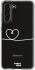 HappyCase Samsung Galaxy S21 FE Hoesje Flexibel TPU Hartje Print afbeelding 1
