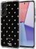 HappyCase Samsung Galaxy S21 FE Hoesje Flexibel TPU Hartjes Print afbeelding 2
