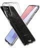 HappyCase Samsung Galaxy S21 FE Hoesje Flexibel TPU Glitter Print