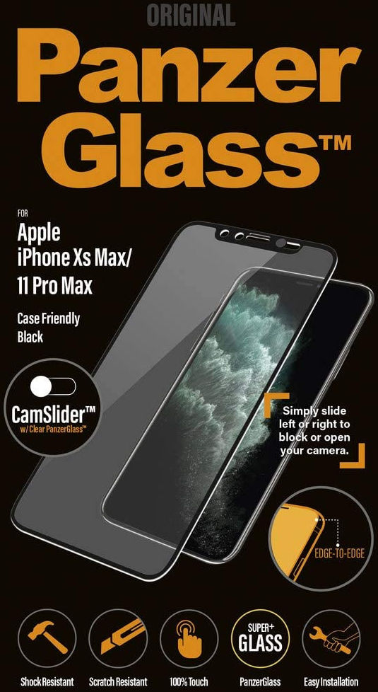 PanzerGlass CamSlider Apple iPhone 11 Pro Max/XS Max Screen Protector afbeelding 1