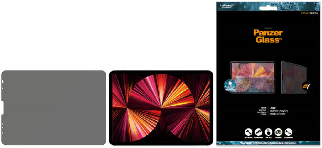 PanzerGlass Apple iPad Pro 11 (2018/2020/2021) Privacy Glass Protector afbeelding 7