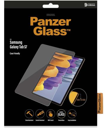 PanzerGlass Samsung Galaxy Tab S7/S8 Screen Protector Case Friendly Screen Protectors