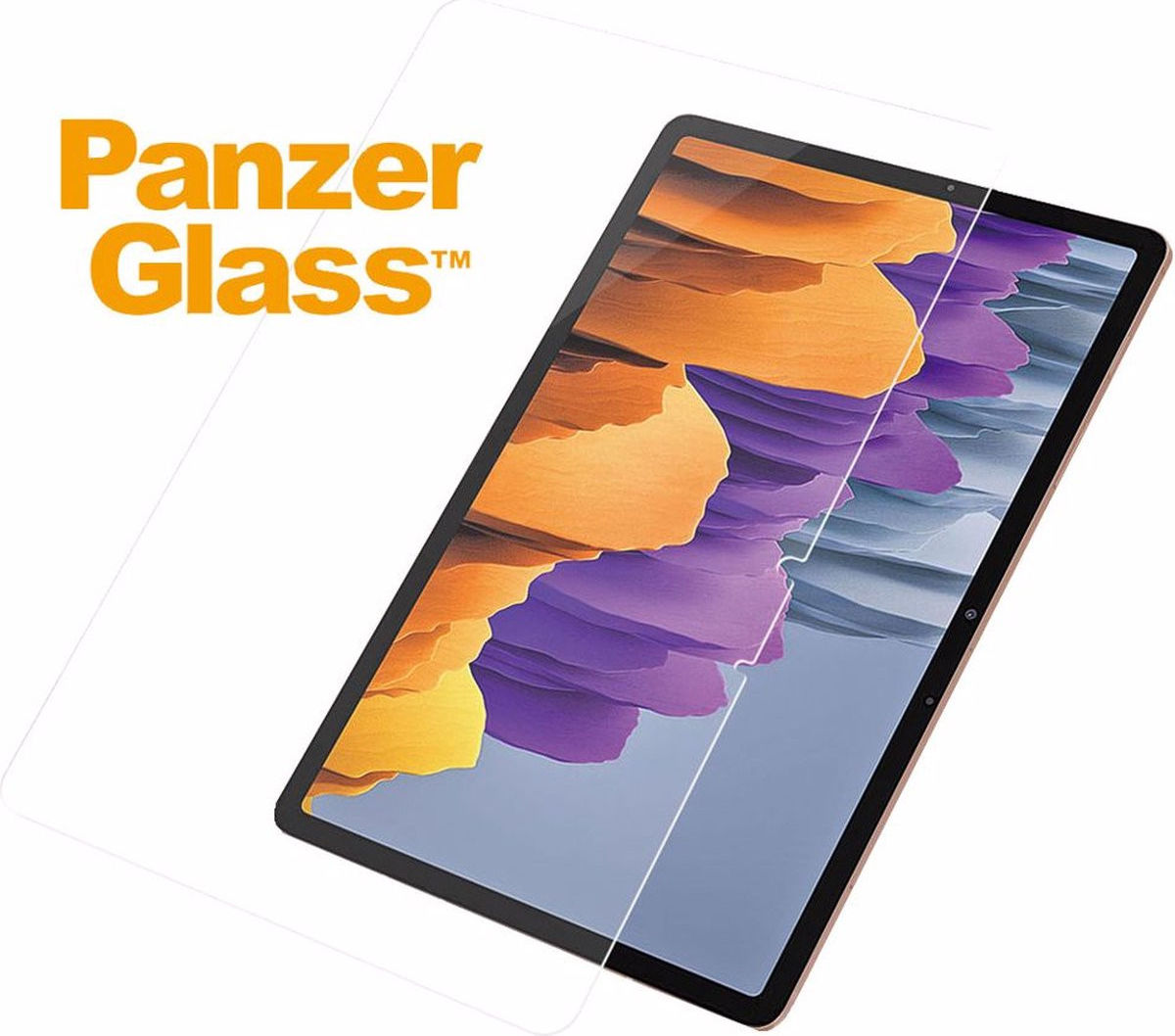 PanzerGlass Samsung Galaxy Tab S7/S8 Screen Protector Case Friendly afbeelding 2