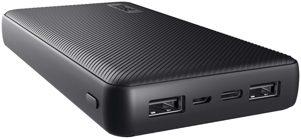 Trust Primo Eco Compacte USB-A/USB-C Powerbank 20.000 mAh Zwart afbeelding 1