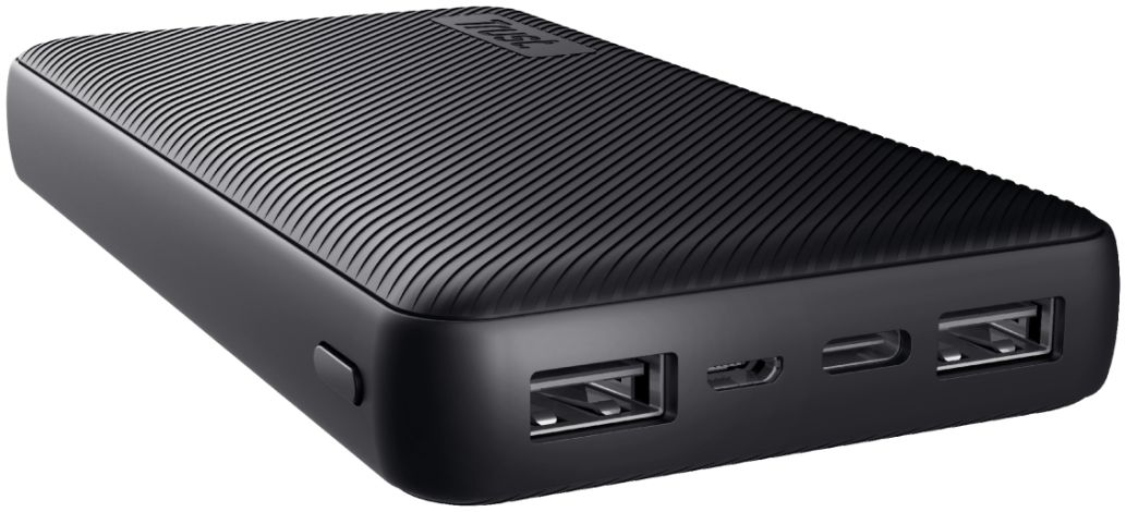 Trust Primo Eco Compacte USB-A/USB-C Powerbank 15.000 mAh Zwart afbeelding 1
