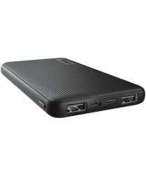 Trust Primo Eco Ultra Dunne USB-A/USB-C Powerbank 10.000 mAh Zwart