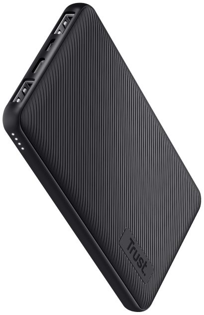 Trust Primo Eco Ultra Dunne USB-A/USB-C Powerbank 10.000 mAh Zwart afbeelding 7
