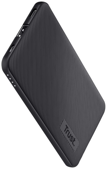 Trust Primo Eco Ultra Dunne USB-A/USB-C Powerbank 5.000 mAh Zwart afbeelding 7