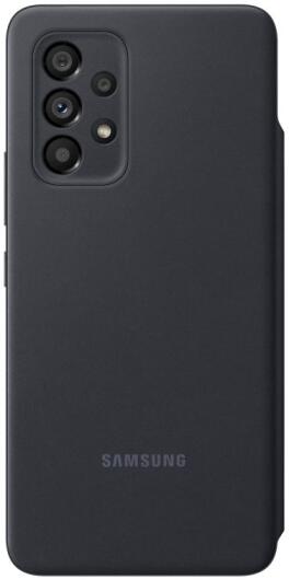 Origineel Samsung Galaxy A53 Hoesje Smart Clear View Cover Zwart afbeelding 4
