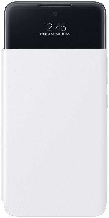 Origineel Samsung Galaxy A53 Hoesje Smart Clear View Cover Wit afbeelding 3