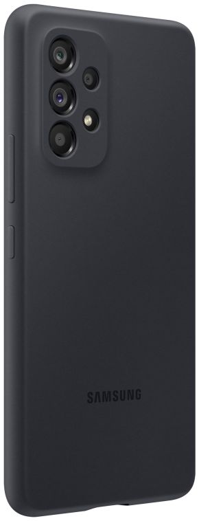 Origineel Samsung Galaxy A53 Hoesje Silicone Cover Zwart afbeelding 2