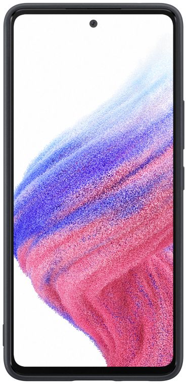 Origineel Samsung Galaxy A53 Hoesje Silicone Cover Zwart afbeelding 3