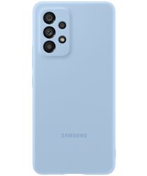 Origineel Samsung Galaxy A53 Hoesje Silicone Cover Blauw