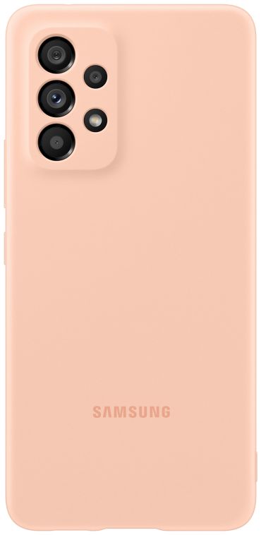 Origineel Samsung Galaxy A53 Hoesje Silicone Cover Oranje afbeelding 1