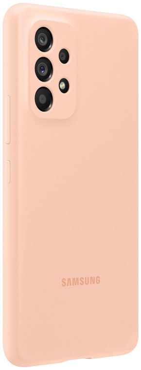 Origineel Samsung Galaxy A53 Hoesje Silicone Cover Oranje afbeelding 2