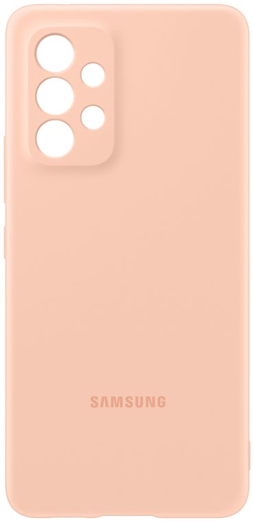 Origineel Samsung Galaxy A53 Hoesje Silicone Cover Oranje afbeelding 4