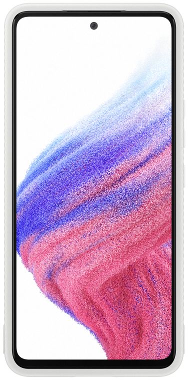 Origineel Samsung Galaxy A53 Hoesje Protective Standing Cover Wit afbeelding 3