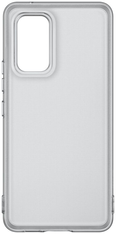 Origineel Samsung Galaxy A53 Hoesje Soft Clear Cover Transparant Zwart afbeelding 4