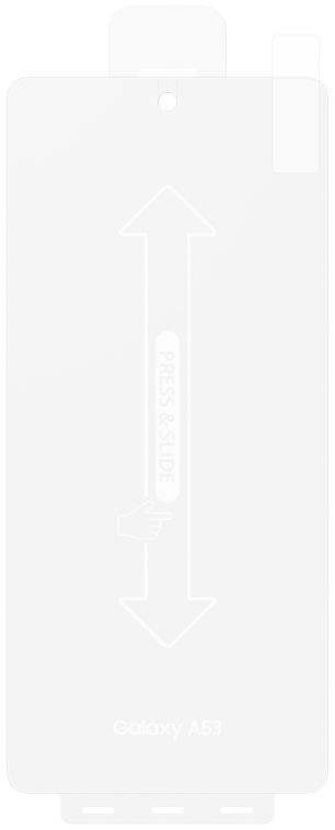 Originele Samsung Galaxy A53 Screen Protector Tempered Glass afbeelding 3