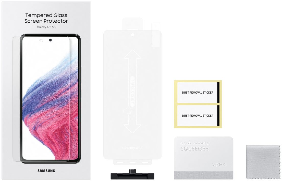 Originele Samsung Galaxy A53 Screen Protector Tempered Glass afbeelding 4