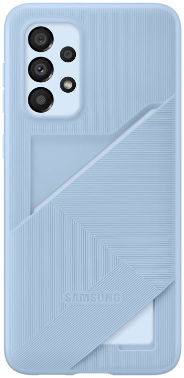 Origineel Samsung Galaxy A33 Hoesje Card Slot Cover Blauw afbeelding 1