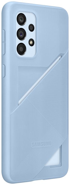 Origineel Samsung Galaxy A33 Hoesje Card Slot Cover Blauw afbeelding 2
