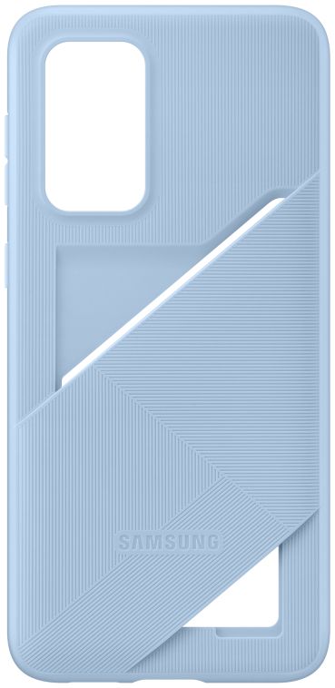 Origineel Samsung Galaxy A33 Hoesje Card Slot Cover Blauw afbeelding 4