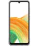 Origineel Samsung Galaxy A33 Hoesje Soft Clear Cover Zwart