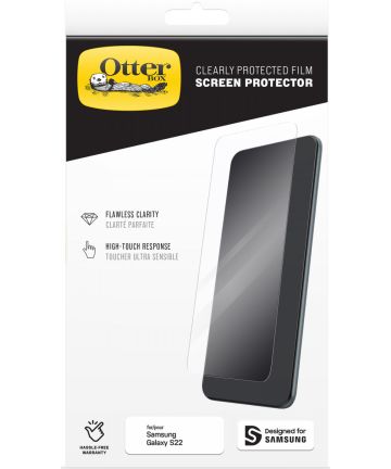 OtterBox Clearly Protected Samsung Galaxy S22 Screen Protector Screen Protectors