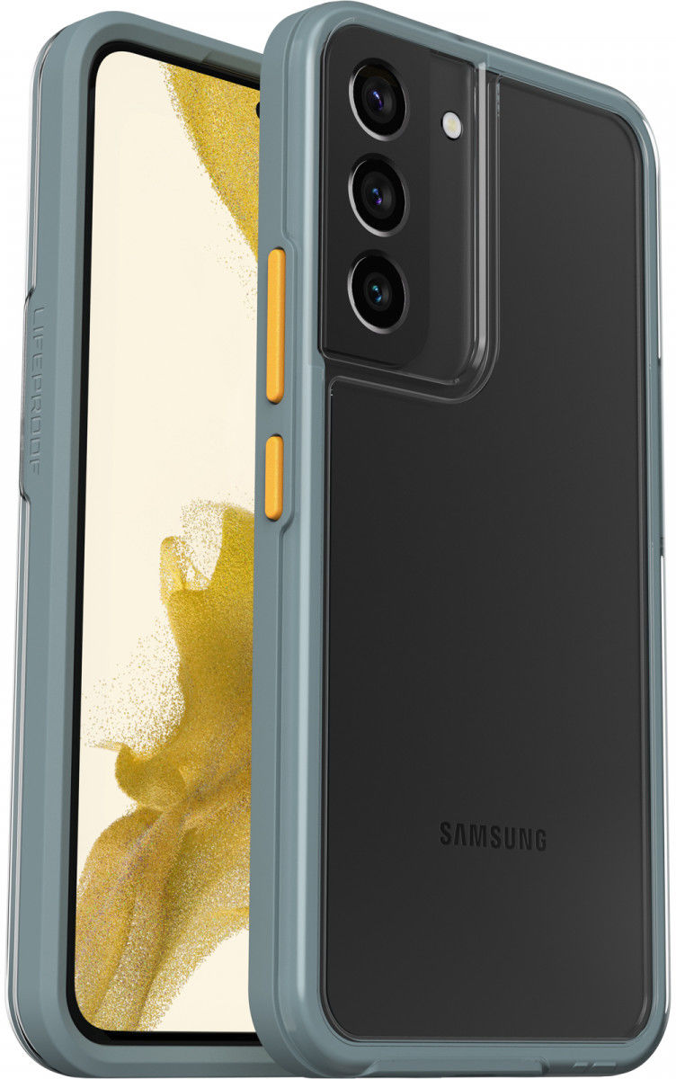 LifeProof See Samsung Galaxy S22 Hoesje Back Cover Transparant Groen afbeelding 1
