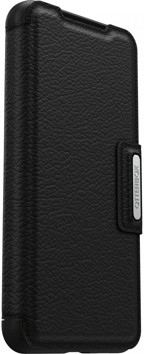 Otterbox Strada Samsung Galaxy S22 Hoesje Echt Leer Book Case Zwart afbeelding 9