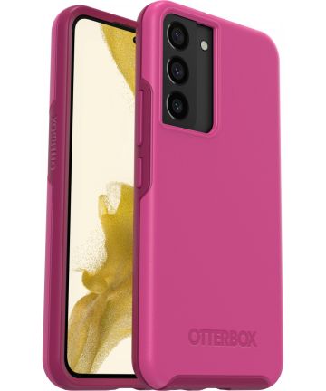 OtterBox Symmetry Samsung Galaxy S22 Hoesje Back Cover Roze Hoesjes