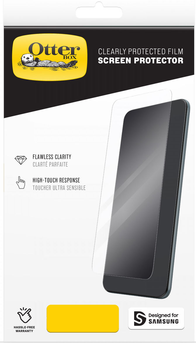 OtterBox Clearly Protected Samsung Galaxy S22 Plus Screen Protector afbeelding 1