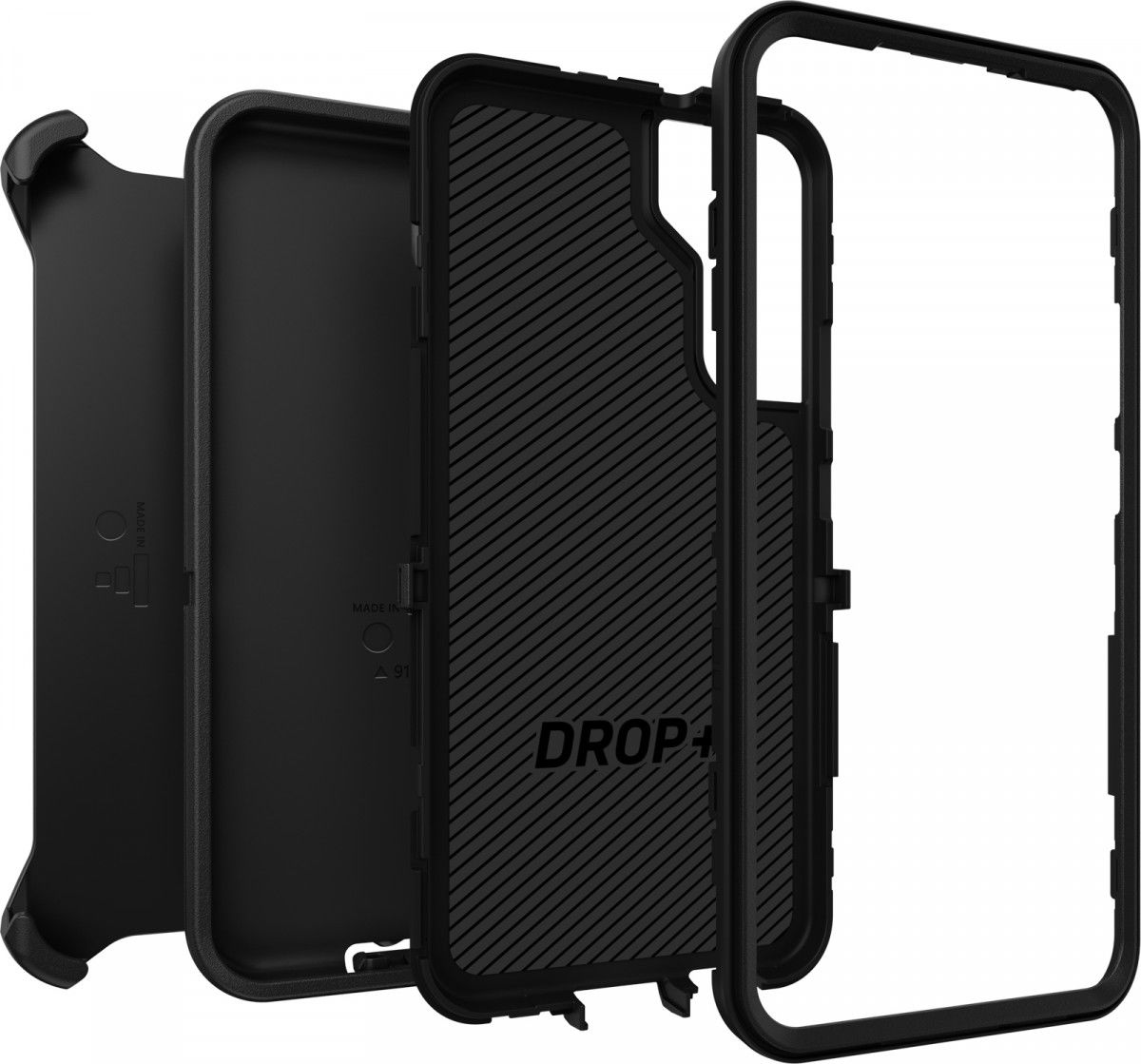 OtterBox Defender Samsung Galaxy S22 Plus Hoesje Back Cover Zwart afbeelding 7
