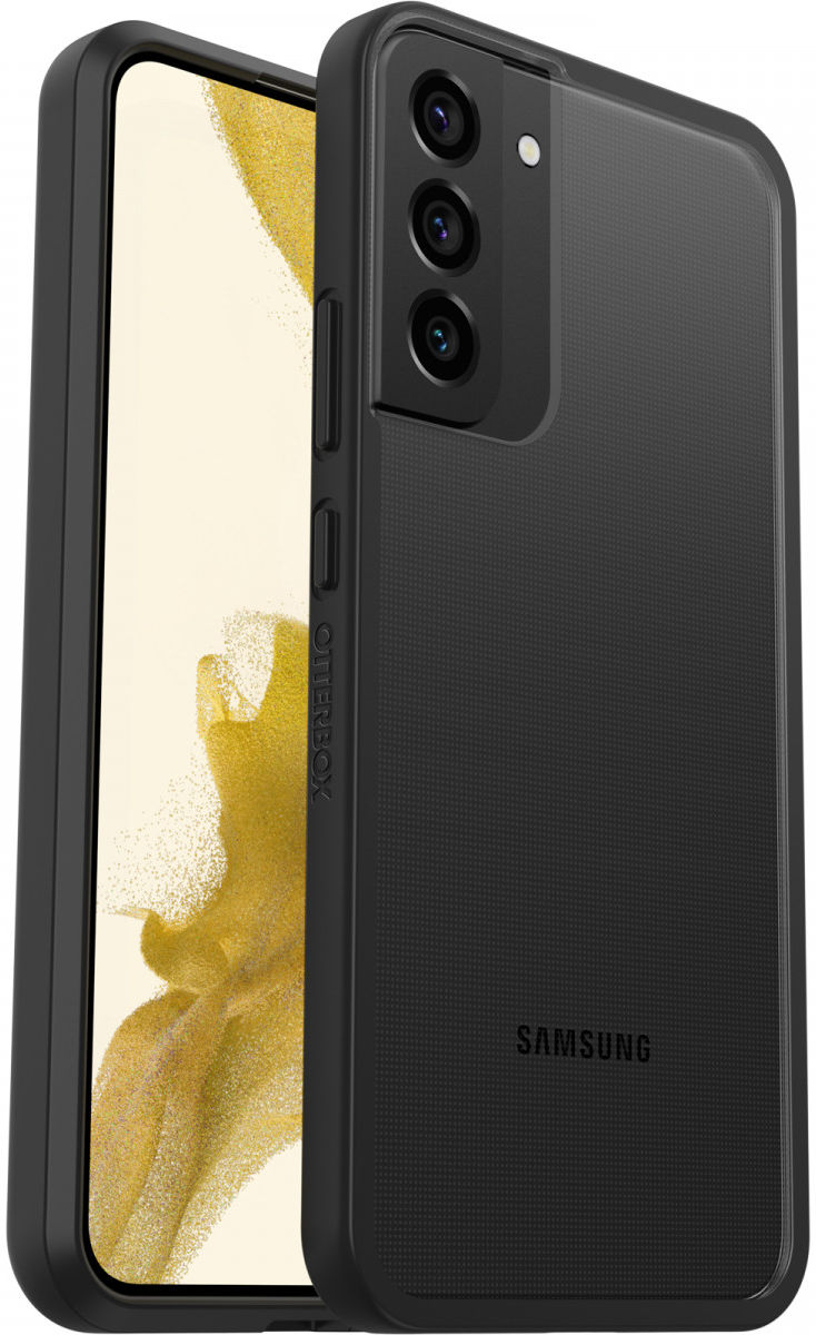 OtterBox React Samsung Galaxy S22 Plus Hoesje Transparant Zwart afbeelding 1